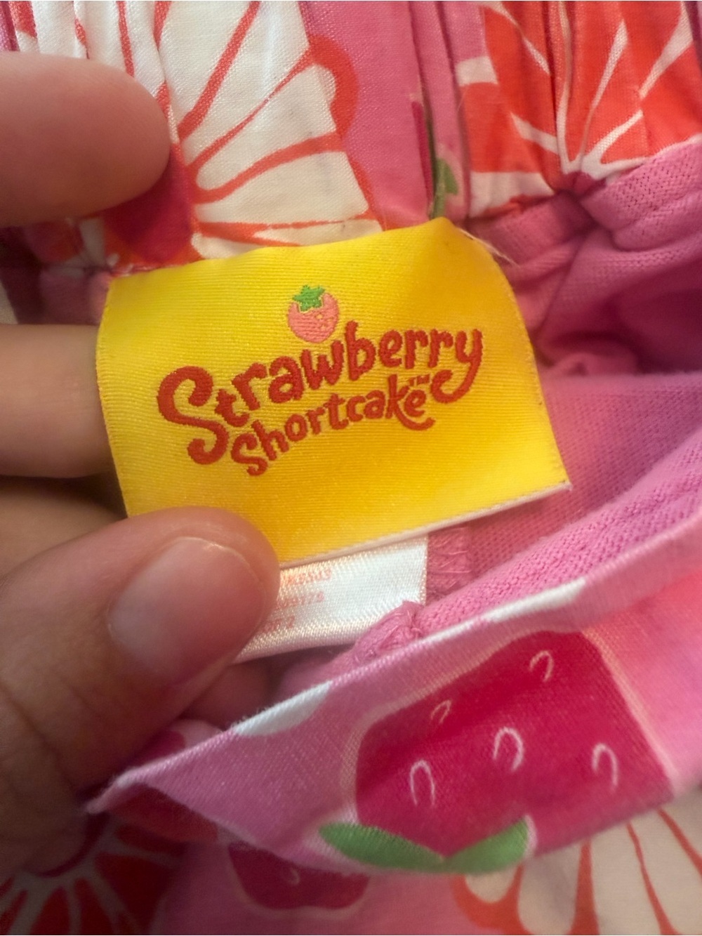 Y2K 2013 Strawberry Shortcake Two Piece Set Skort & Shirt Mock Shrug Toddler 3T - Picture 2 of 8